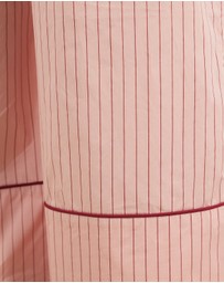 Atmos&Here Curvy - Riley Stripe Cotton PJ Set