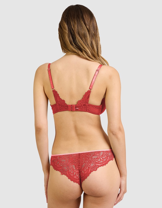 Sans Complexe - Lyse Wired Half Cup Bra with Lace