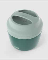 Monbento - Monbento Mb Element Insulated Bento Box - Bi-Colour Green