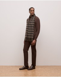 Trenery - Merino Half Zip in Espresso