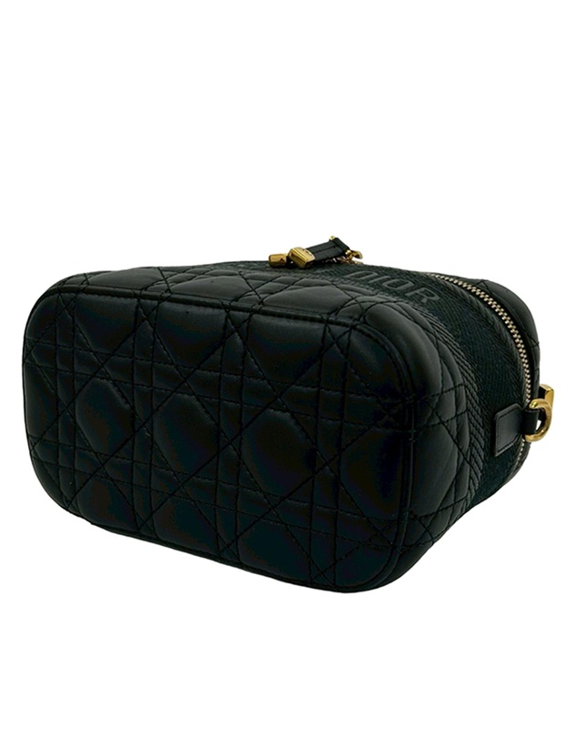 Pre-Loved by Azura Reborn - Pre-Loved Small Lambskin Cannage DiorTravel Vanity Case