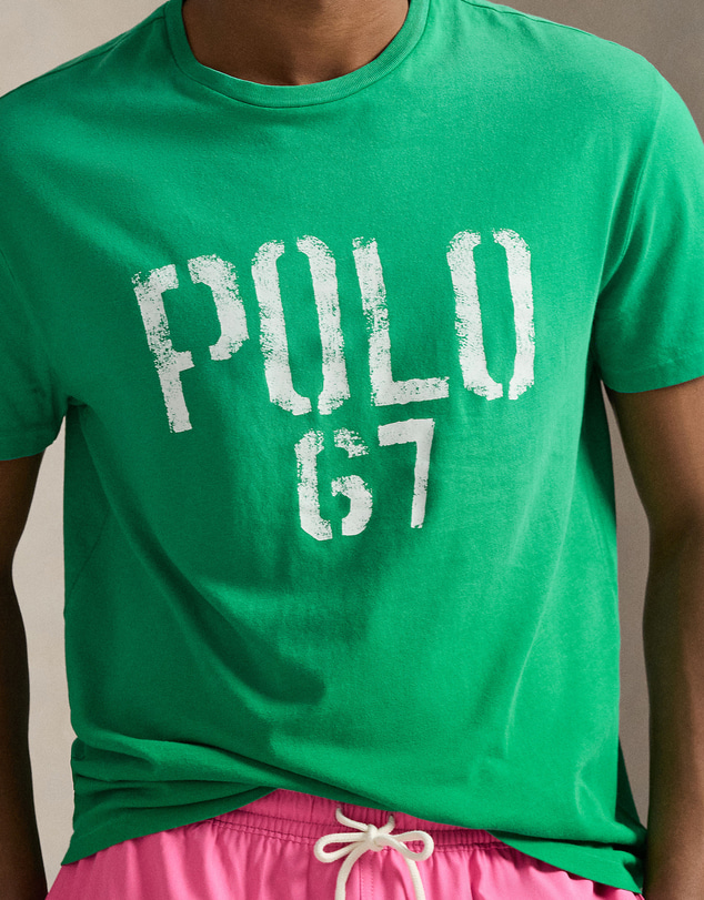 Polo Ralph Lauren - ICONIC EXCLUSIVE - Classic Fit Jersey Graphic T-Shirt