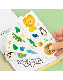 Tiger Tribe - Colouring Set - Zoo
