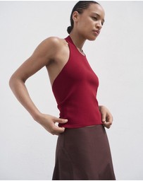 M.N.G - Knitted Top With Hoop Detail