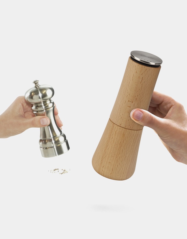 Joseph Joseph - Milltop™ No-spill Pepper Mill (Wood)