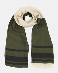 Morgan & Taylor - Eleanor Light-Weight Scarf in Khaki Green