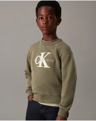 Calvin Klein Jeans - Boxy Logo Sweatshirt