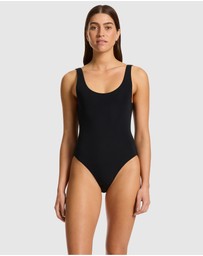 JETS - Scoop Neck High Leg One-Piece