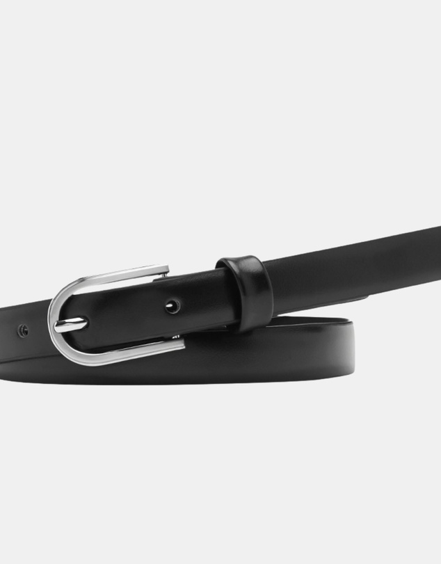 Buckle - Sydney. Australian Made Classic Leather Belt. 19mm width.