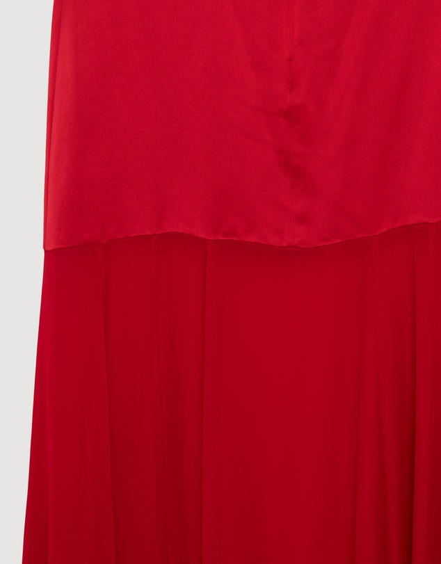 Revibe - Repaired Shona Joy Moraya Dropped Waist Maxi Dress - AU 12