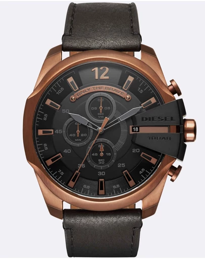 Diesel - Mega Chief Black Chronograph Watch