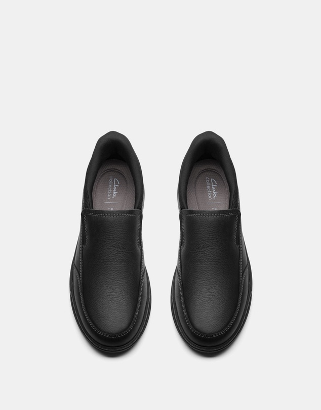 Clarks - Craftwell Step Black Tumbled