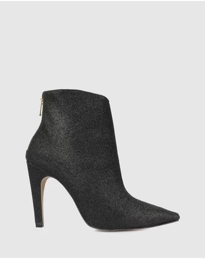 Sempre Di - Glitter Ankle Boots