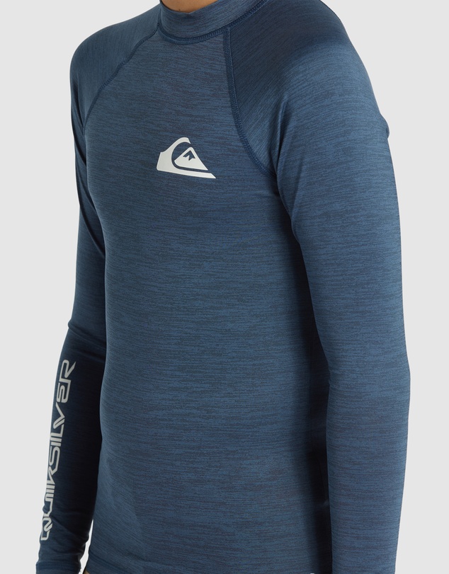 Quiksilver - Boys 4 to 16 Everyday Solid Long Sleeves UPF 50 Surf T-shirt