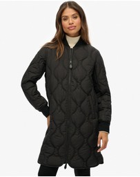 Superdry - Long Quilted Liner Jacket