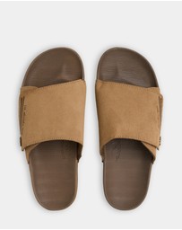 Quiksilver - Mens Sunset Suede Slides