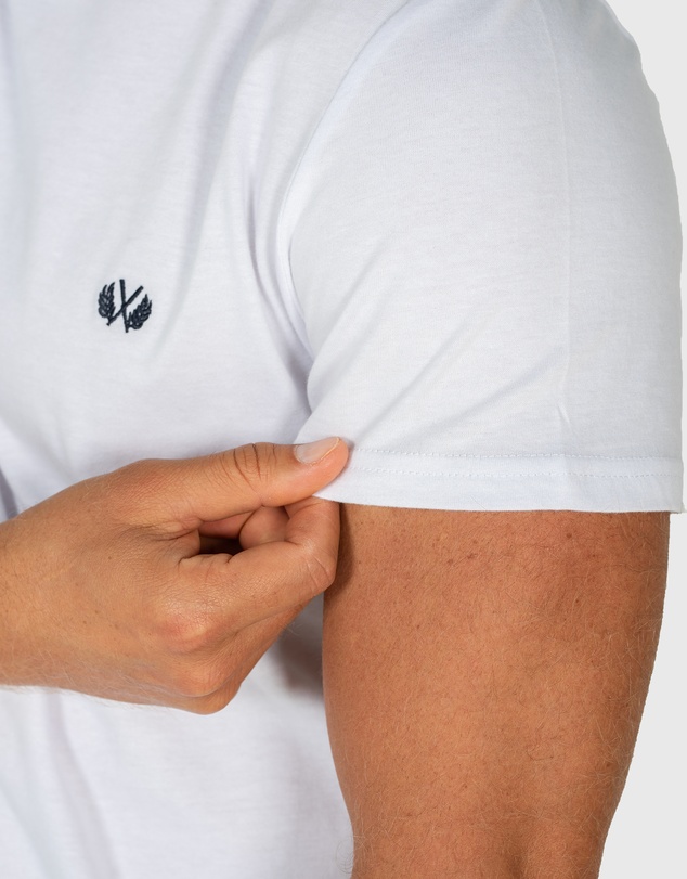 Coast Clothing - Crew Neck Essential Tee - White