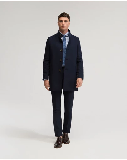 Oxford - Dunbar Wool Rich Overcoat