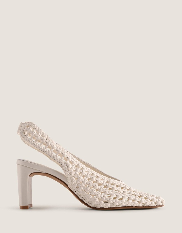 Shelly Shen - Iris High Heels White Leather