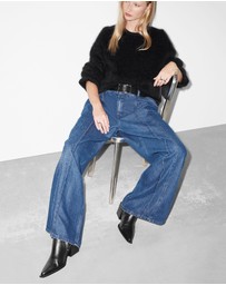 & Other Stories - Sleek Leather Cowboy Boots