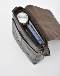 Cobb & Co - Kooyong RFID Leather Satchel