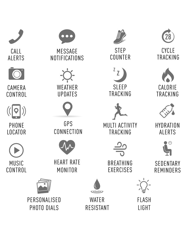 Reflex Active - Nexus Lite Dusty Pink Smart Watch