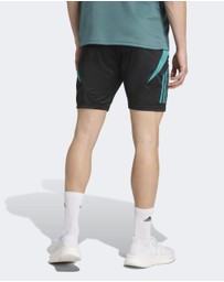 adidas Performance - All Blacks Gym Shorts Mens
