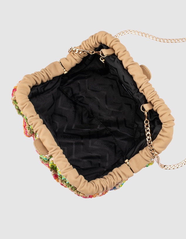 Olga Berg - Amalia Petite Gathered Clutch