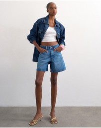 TOPSHOP - Vigga High Rise Denim Shorts