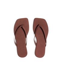 Tkees - Lily Square Toe Suede Sandals