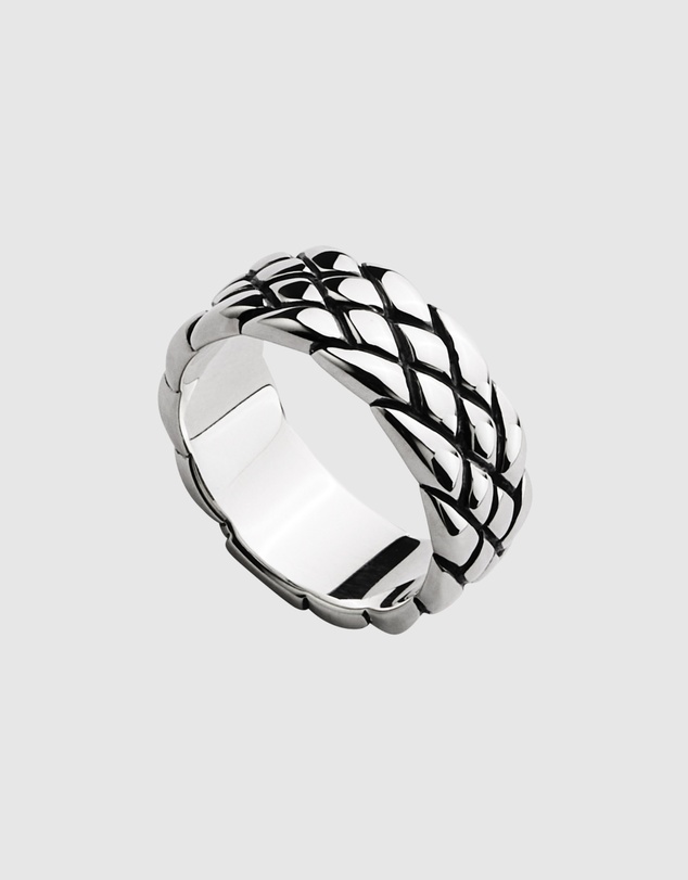 Najo - Ophidian Men's Silver Ring
