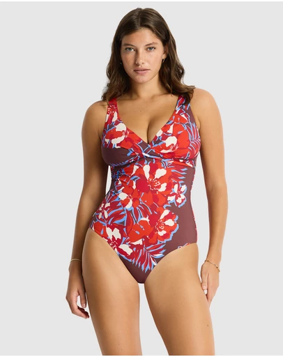 Sea Level Australia - Tuscany Cross Front Multifit One Piece