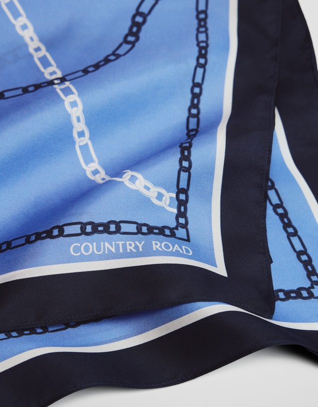 Country Road - Silk Chain Scarf