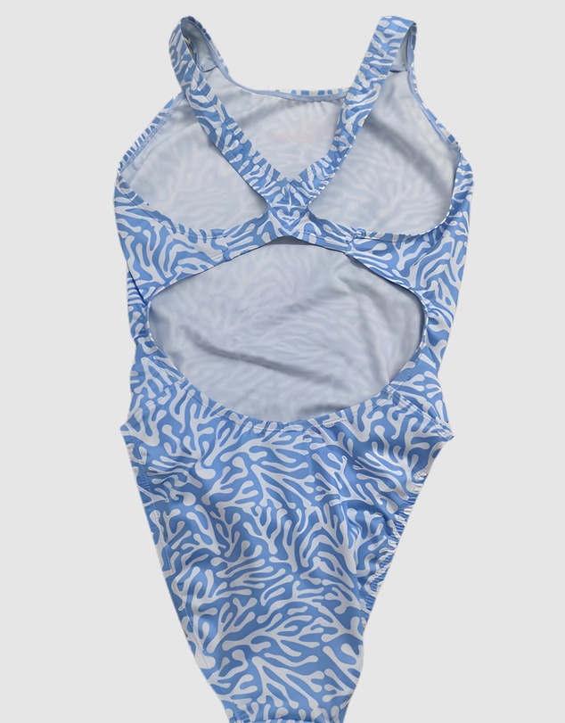 Salty Johnson - Blue Coral Thick Strap One Piece
