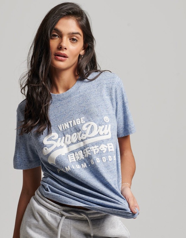 Superdry - Vintage Logo Scripted College Tee