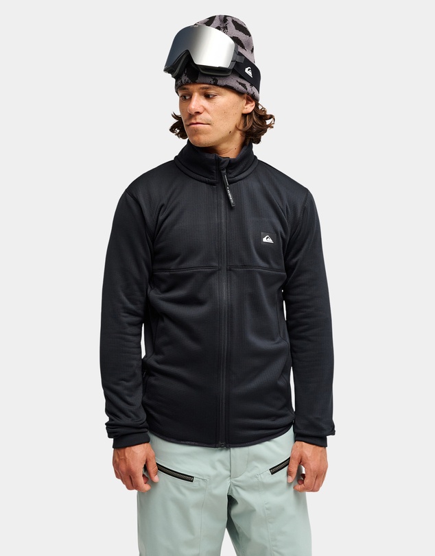 Quiksilver - Mens Steep Point Full Zip Fleece Jacket