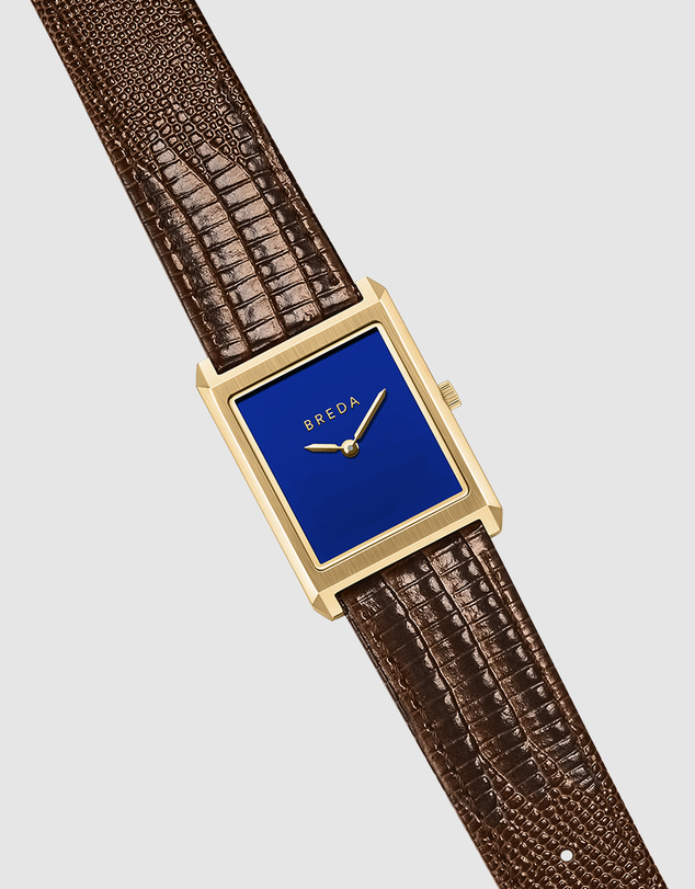 Breda - Virgil 1763b Leather Band Watch, 26MM