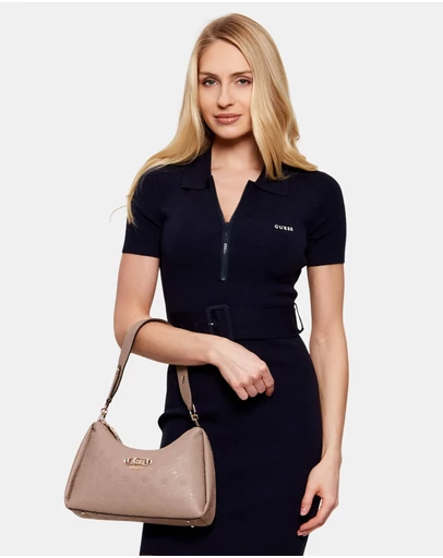 GUESS - Anise Double Zip Shoulder Bag