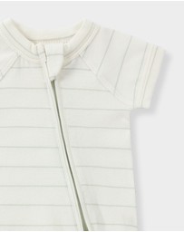 Susukoshi - Zip Suit Short Sleeves With Shorts