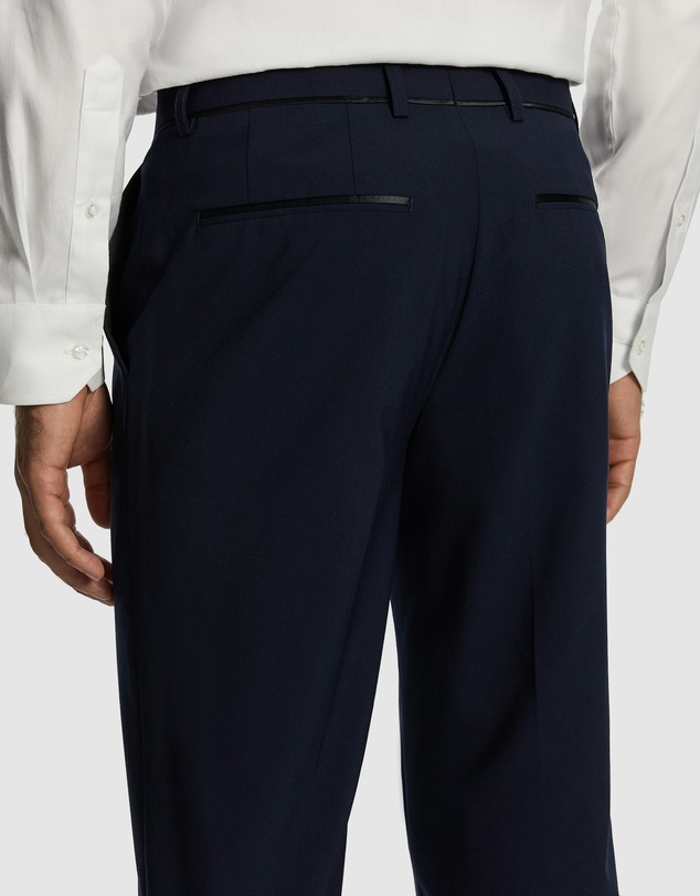 yd. - Seville Wool Blend Dress Pant