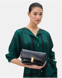 Oroton - Etta Medium Clutch Crackle