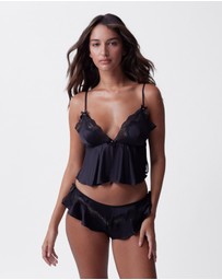 Bras N Things - Night Games Summer Crush Cami - Black