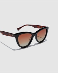 Hawkers Co - HAWKERS - NOLITA Black Havana Sunglasses for Women UV400