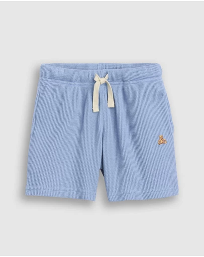 GAP - Brannan Heavy Waffle Icon Shorts - Babies-Kids