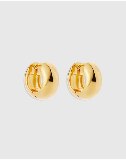 By Charlotte - Bold Huggie Hoops