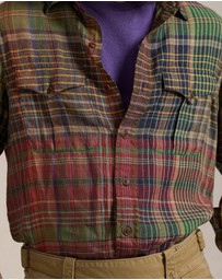 Polo Ralph Lauren - Classic Fit Plaid Linen Workshirt