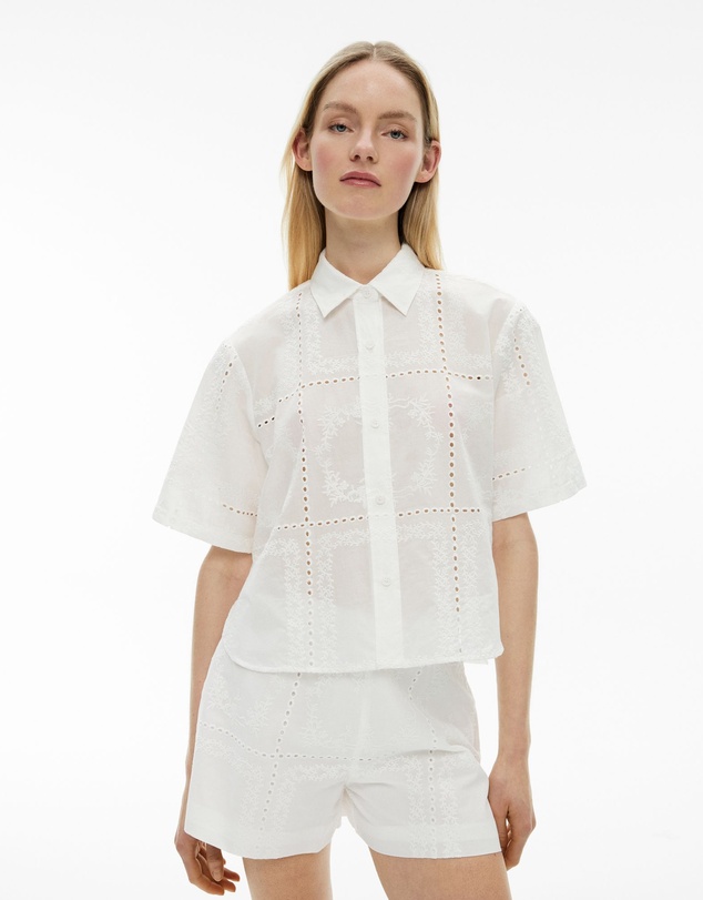 Witchery - Embroidered Shirt