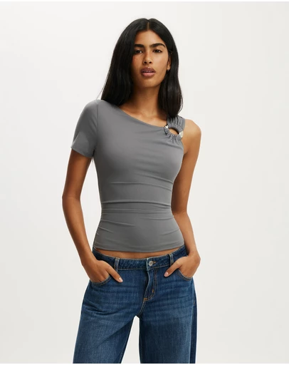Cotton On - Ricki Trim Short Sleeve
