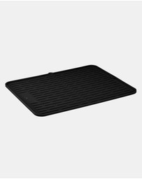 DESIGNSTUFF - DRIP Folding Silicone Drying Mat Large w/ Drainage Mouth