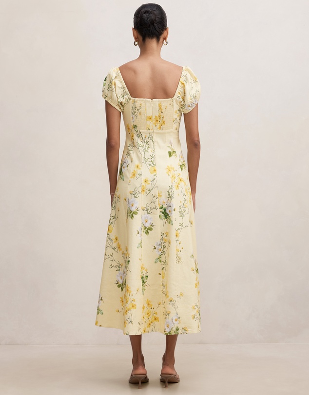 Forever New Petite - Sallie Petite Tie Front Midi Dress